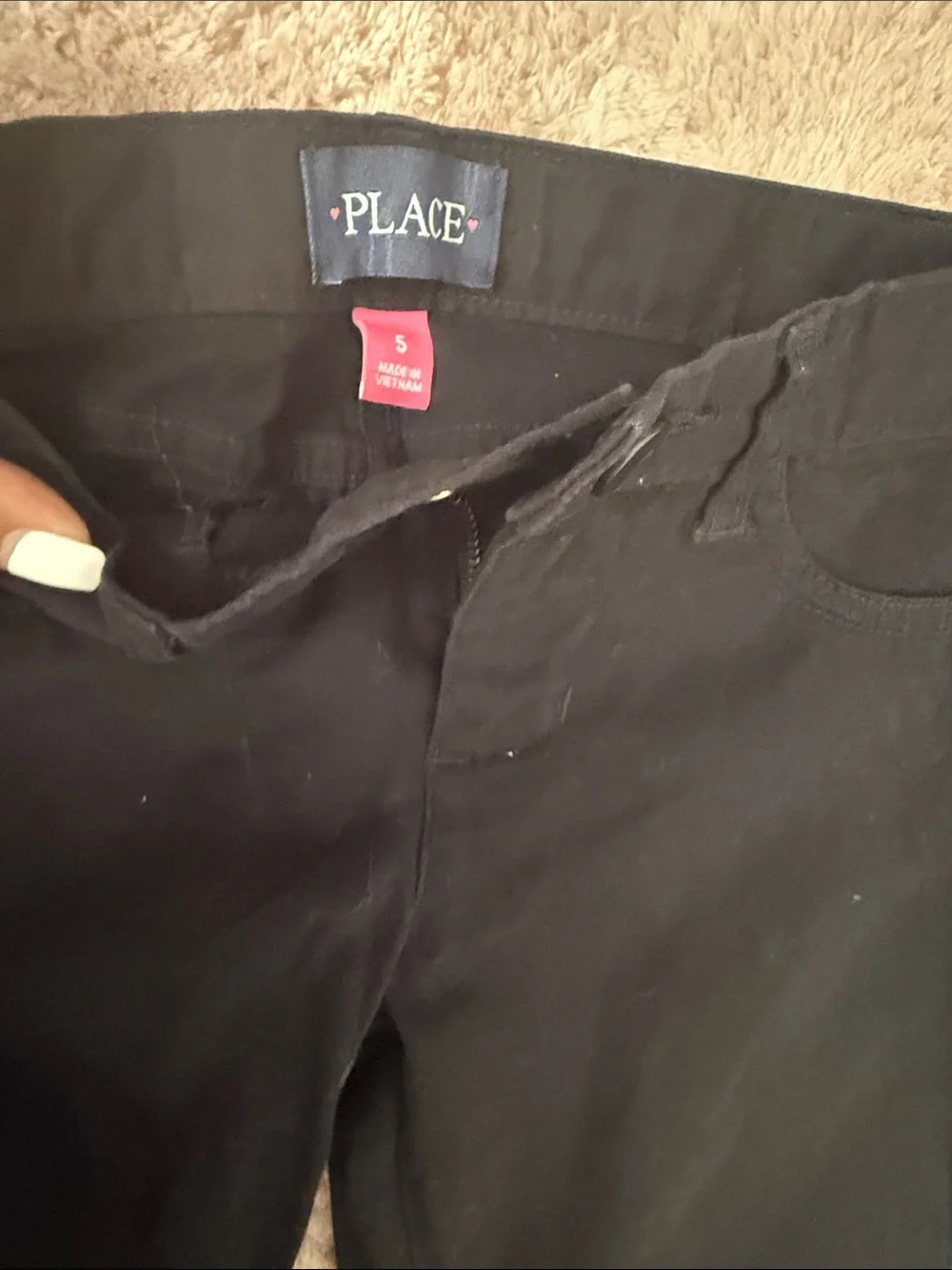 Place soft black