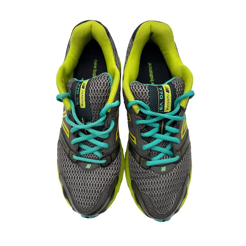 New Balance 770 V3 Running Shoes Womens 10 Grey Green W770BG3 Sneakers