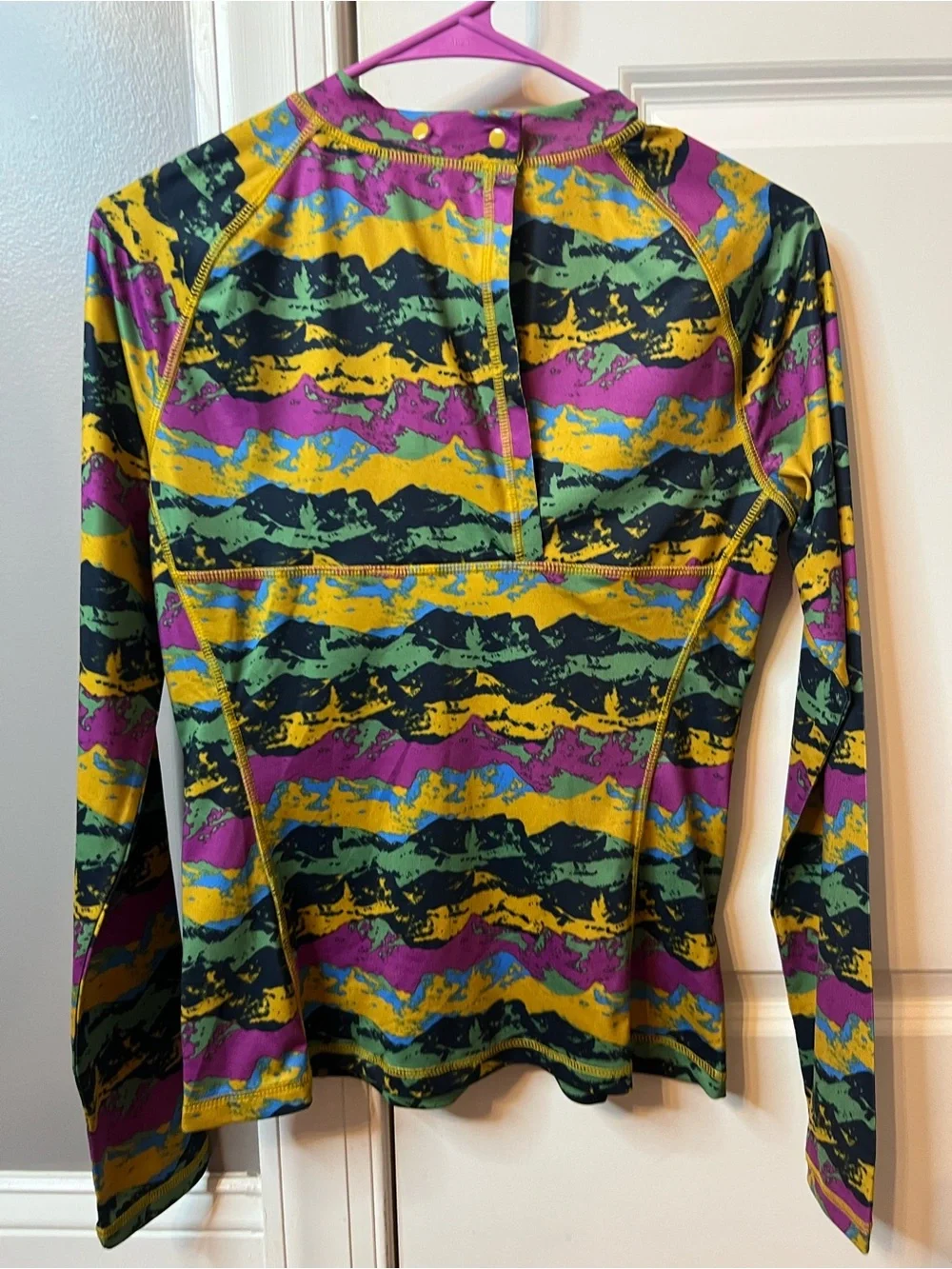 The North Face sleeve purple slim