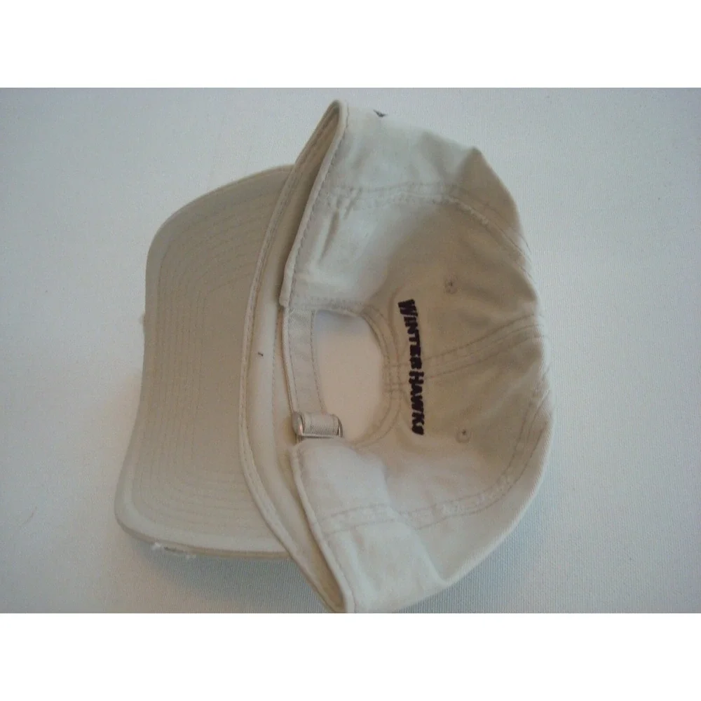 BLACKHAWKS WINTERHAWKS ‎   BEACH GOLF strapback  DEADSTOCK HAT CAP VINTAGE P4