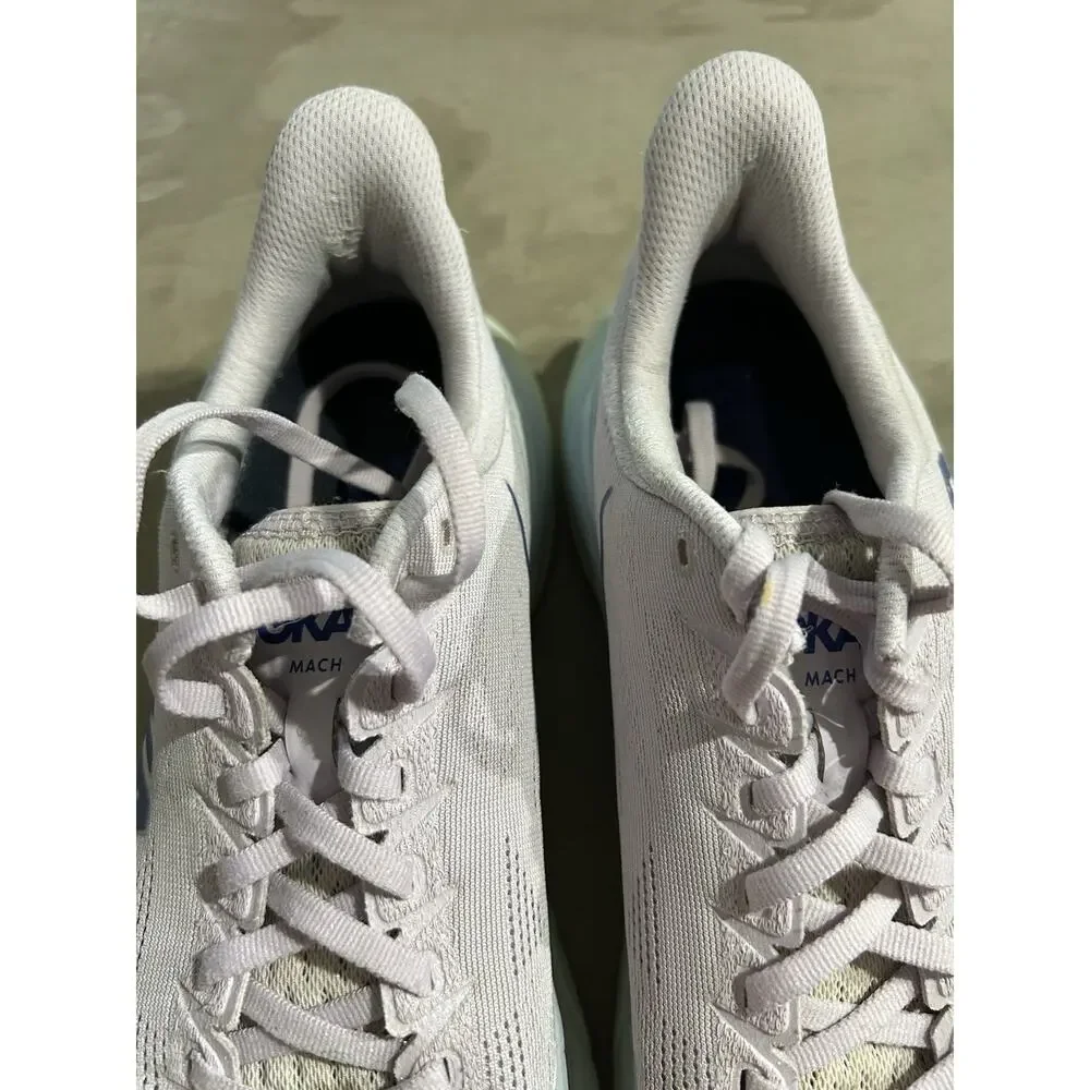 Hoka One One Shoes Womens Size 8B Mach 4 Orchid Running Sneakers 1113529 OHIB