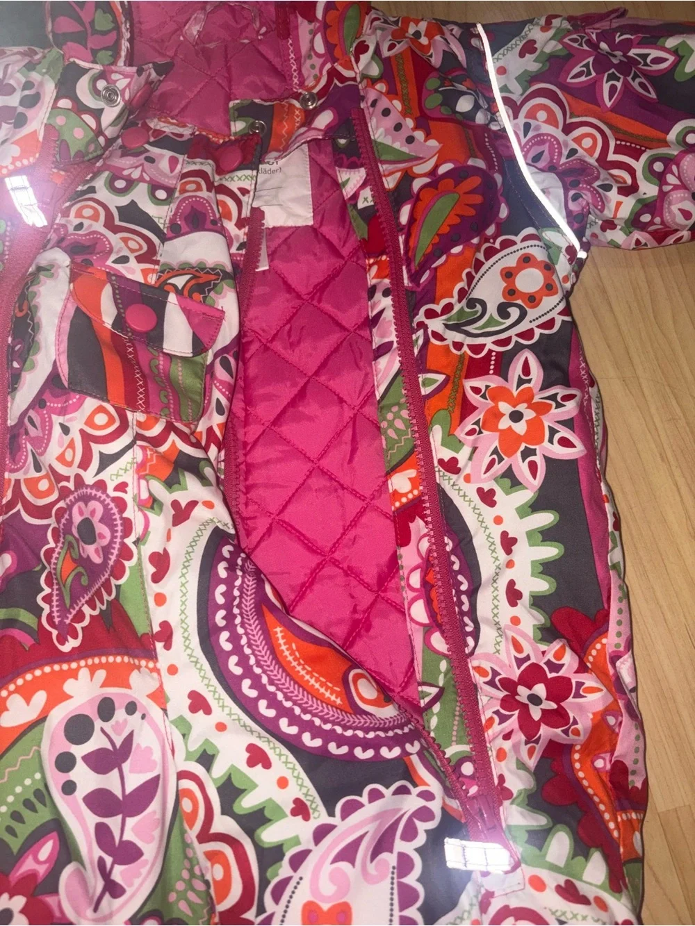 Hanna Andersson Size 80 US 18-24month Bunting Snowsuit Please read: Tag removed