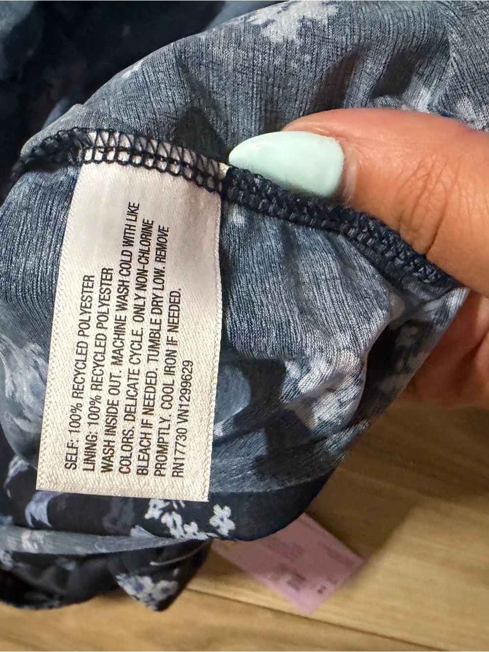 NWT! wild fable Navy Blue Floral Tiered Halter Camisole