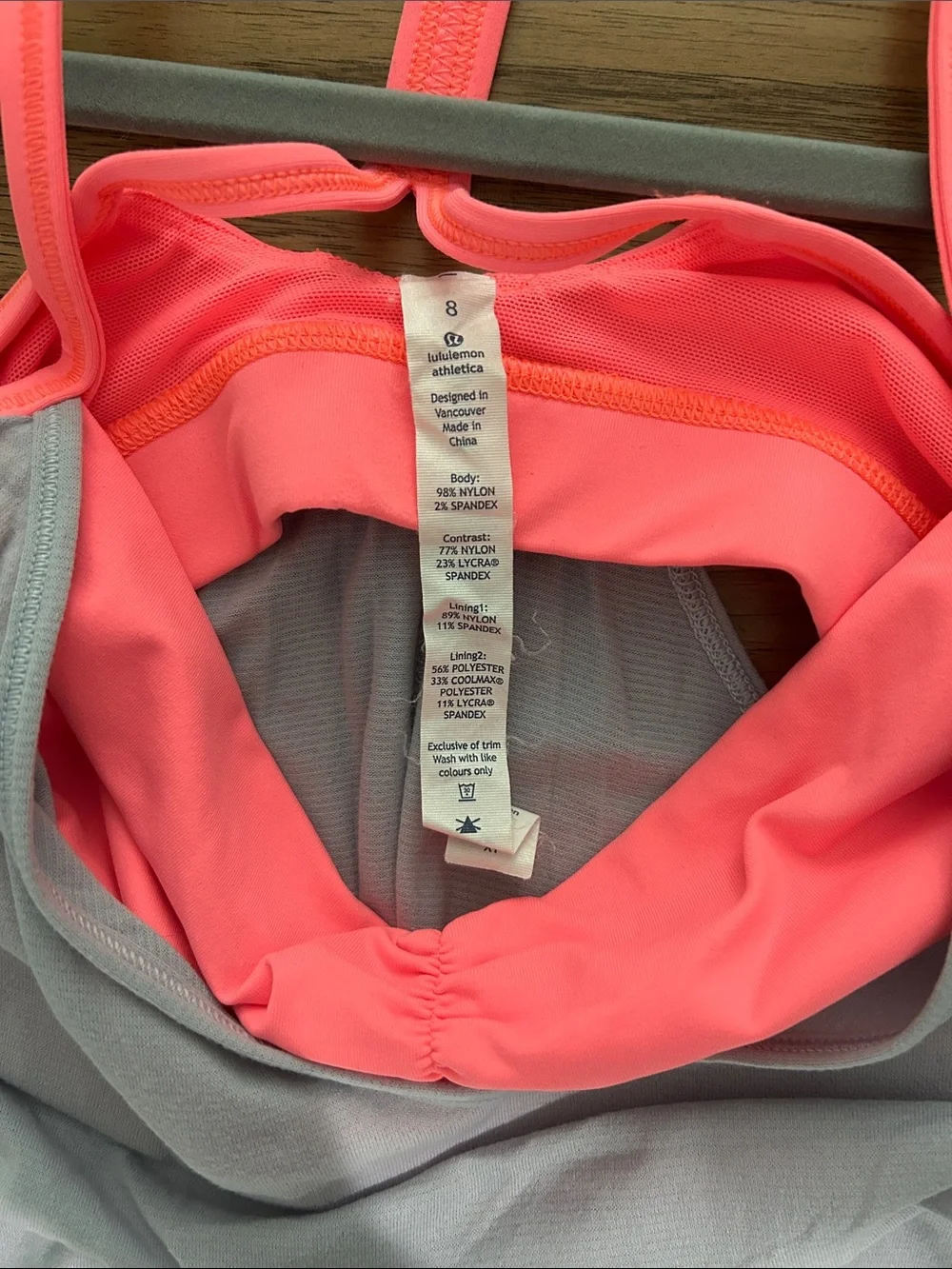 lululemon athletica light gray