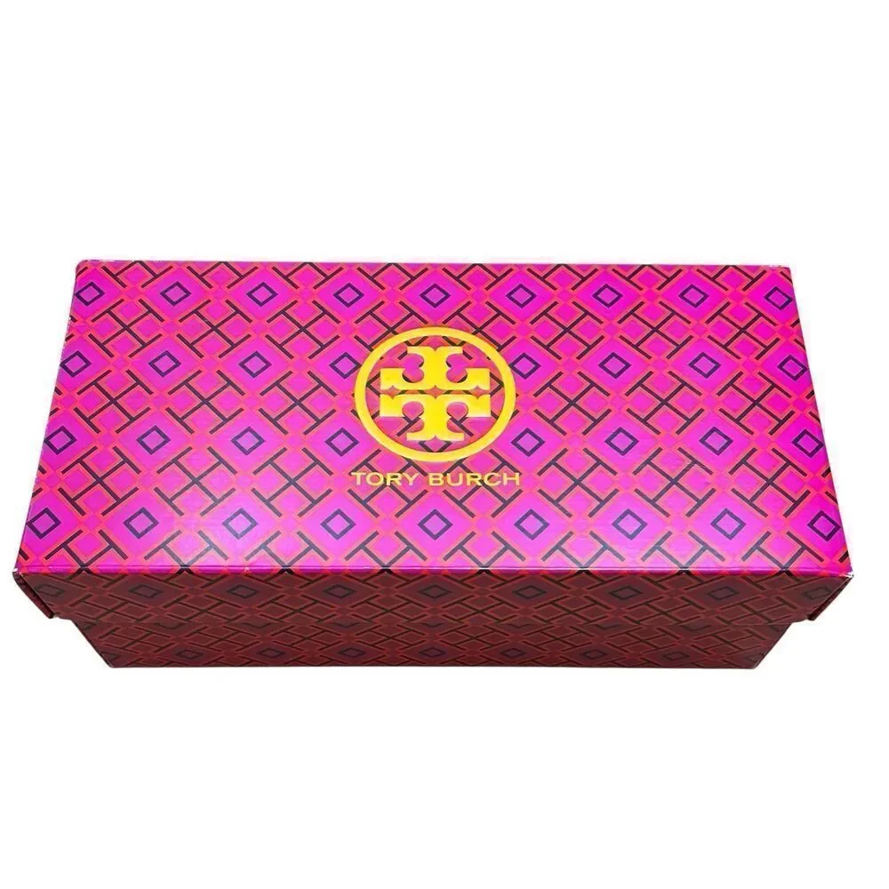 Tory Burch MINNIE TRAVEL BALLET STAMPED SNAKE LEATHER NWB Size 5