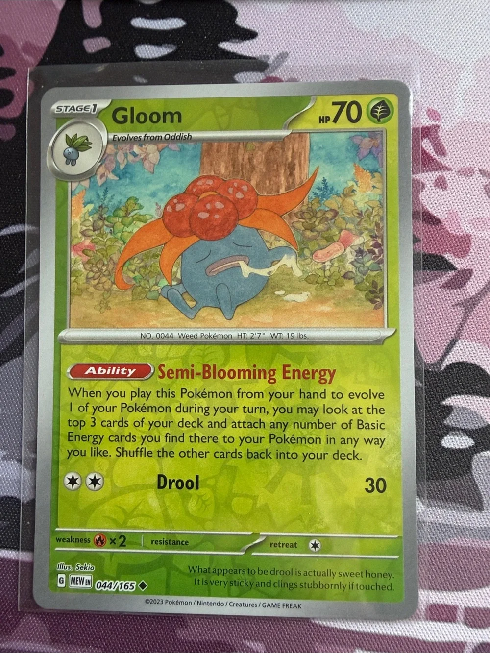 Oddish, Gloom, Vileplume & Bellossom Pokémon Evolution Reverse Holo Lot ✨5/$25✨