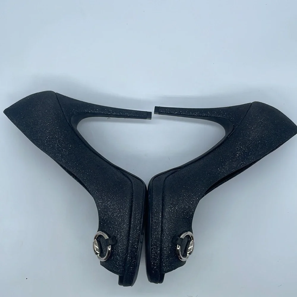 Gucci black leather