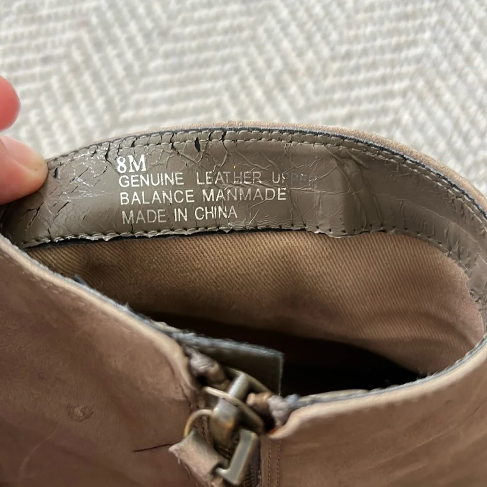 BP Tan Ankle Booties