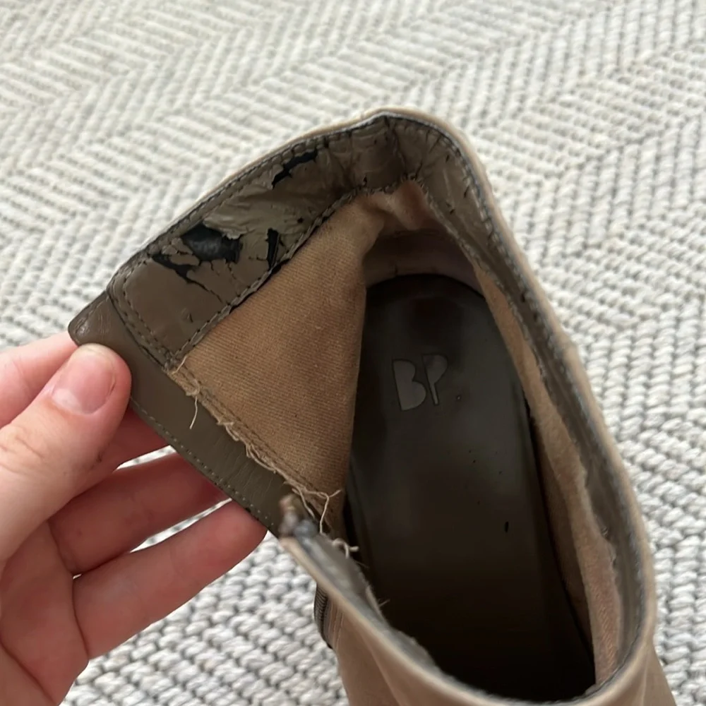 BP Tan Ankle Booties