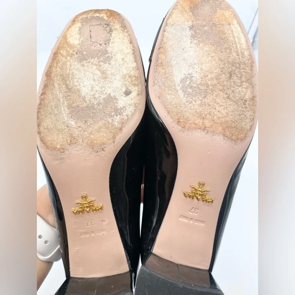 Prada black patent