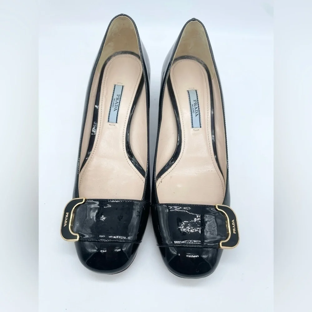 Prada black patent