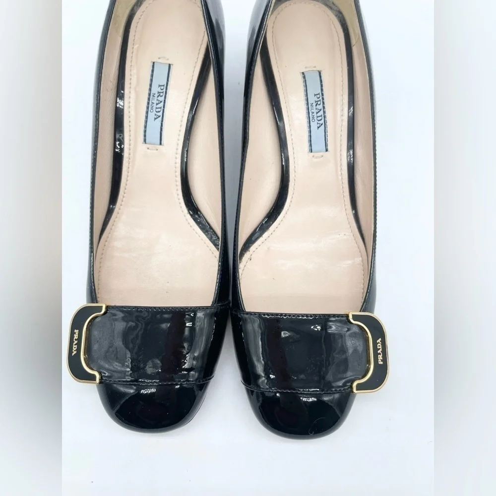 Prada black patent