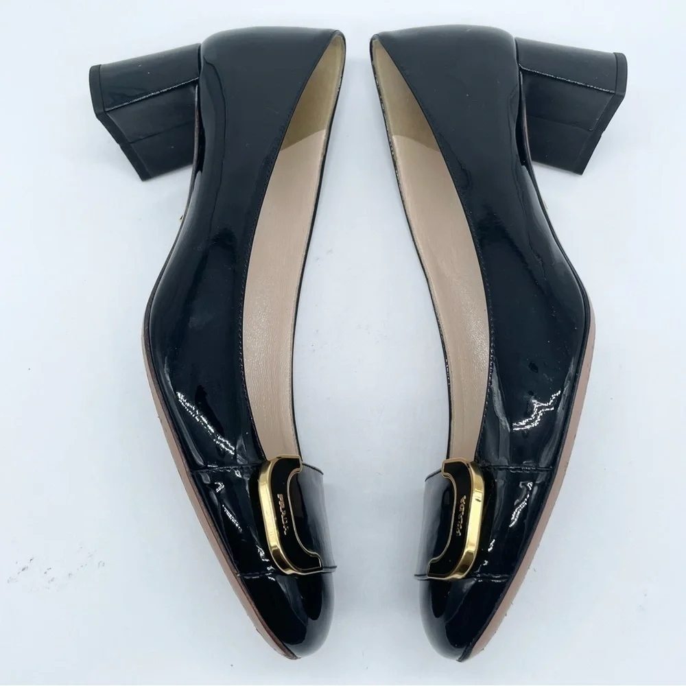 Prada black patent