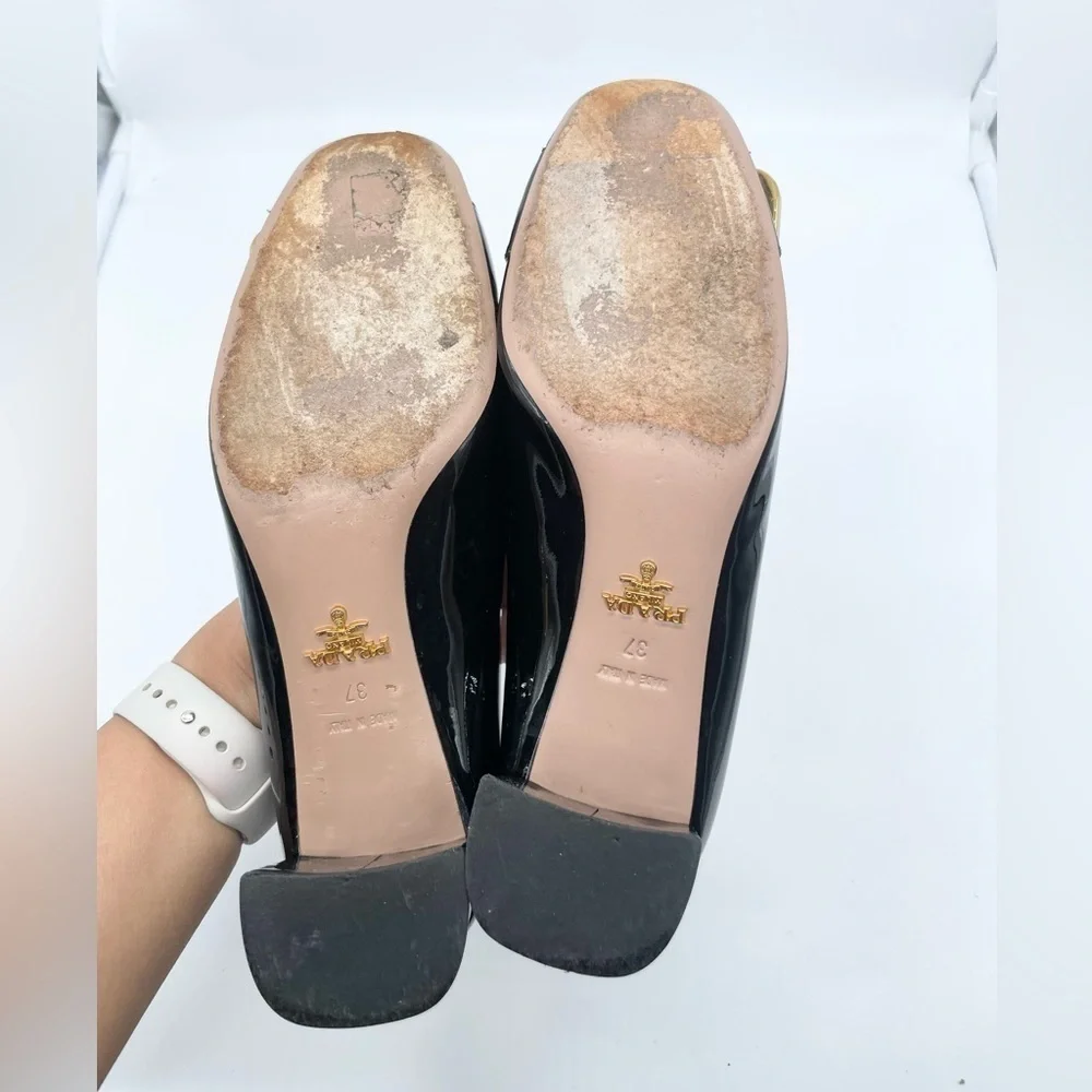Prada black patent