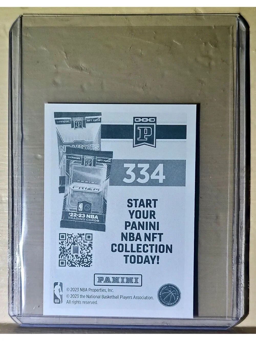2023-24 Logo Panini NBA Basketball #334 Sticker Houston Rockets