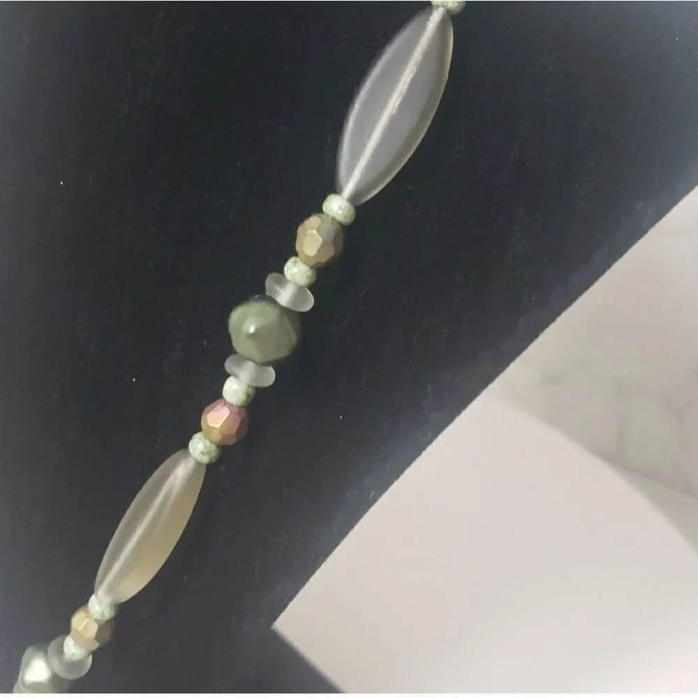 Artisan jewelry lucite