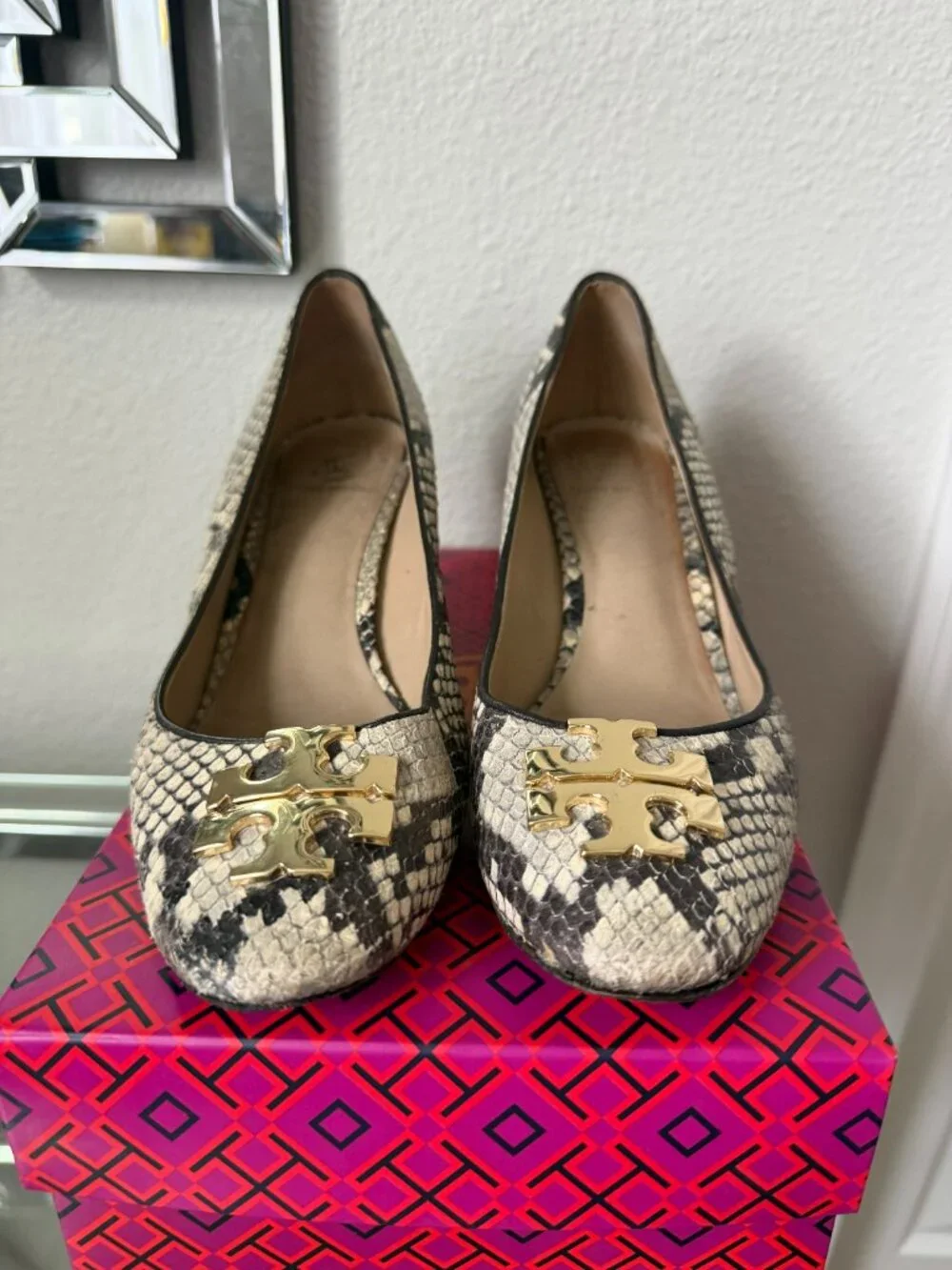 Tory Burch Wedge Heel Size 7.5