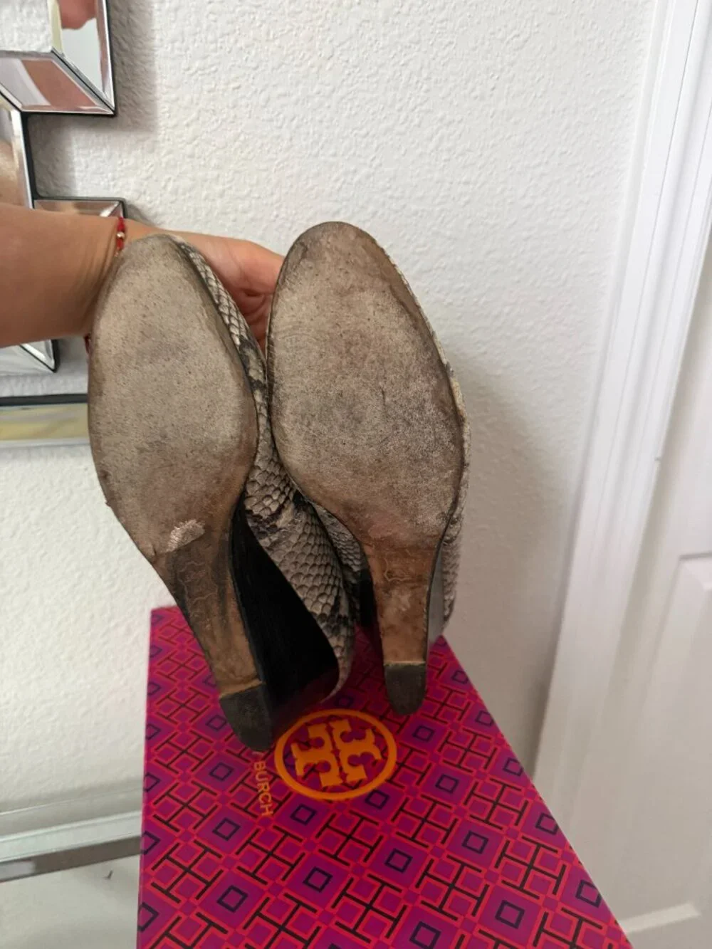 Tory Burch Wedge Heel Size 7.5
