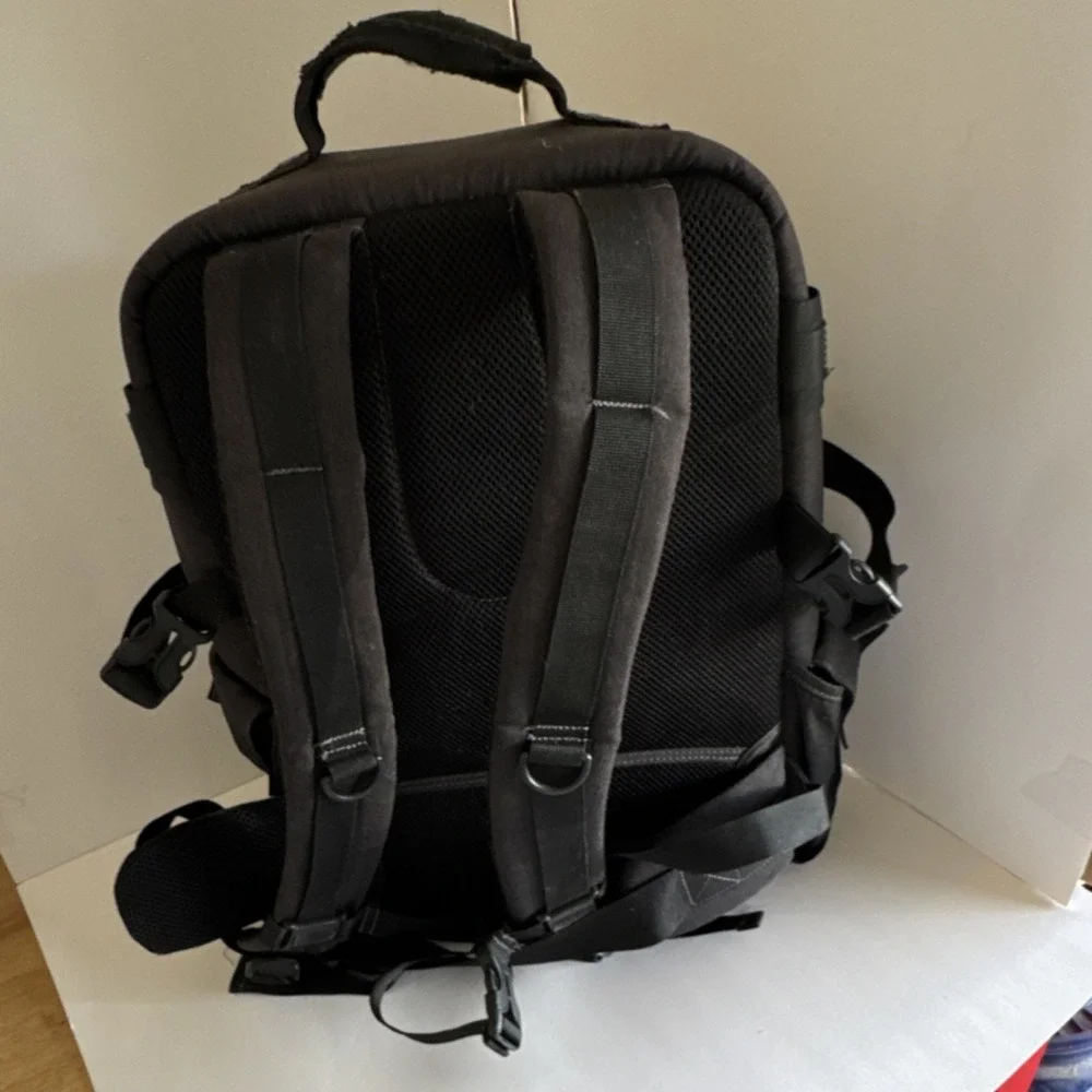 ProMaster Black Nylon Padded Camera Backpack with Accessory Compartments