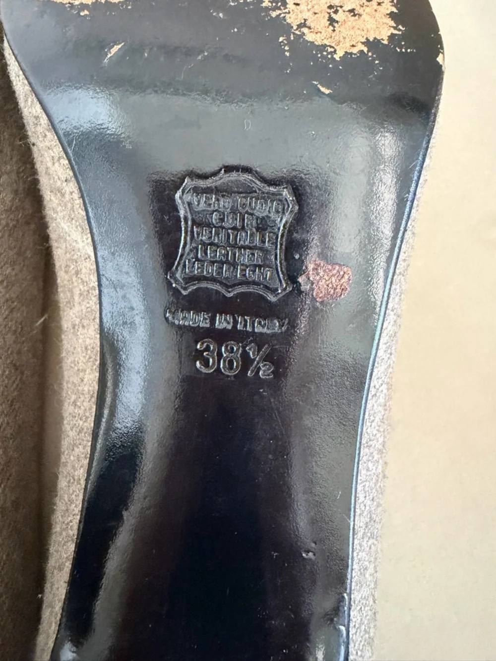 P. Verdi heels heel