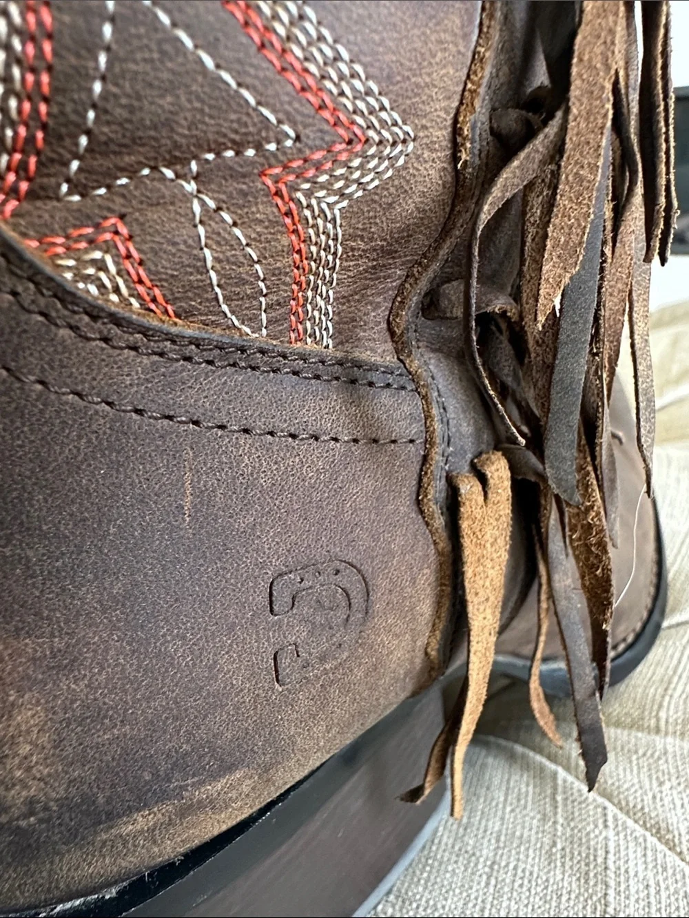 Durango stacked western ankle