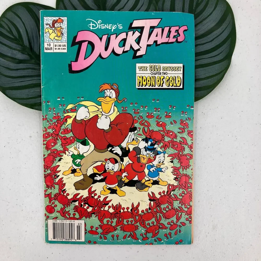 Disney's Duck Tales Mar 10 1991 Gold Odyssey Chapter Two Moon Graphic Comic Book