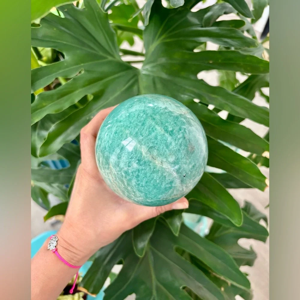 Amazonite sphere from Madagascar