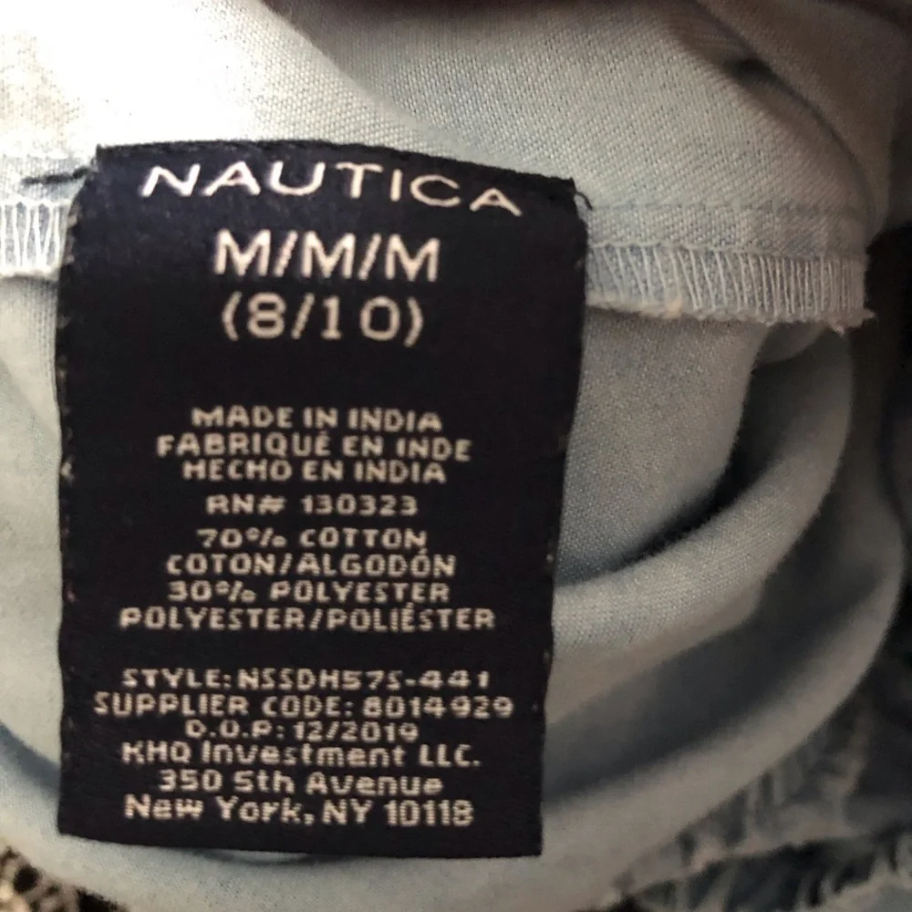 Nautica chambray lightweight