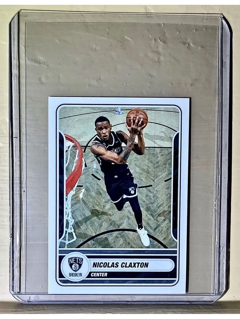 2023-24 Nicolas Claxton Panini NBA Basketball #131 Sticker Brooklyn Nets