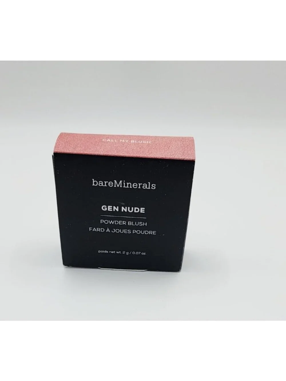 BareMinerals Gen Nude Powder Blush Call My Blush 0.21oz Full Size New In Box