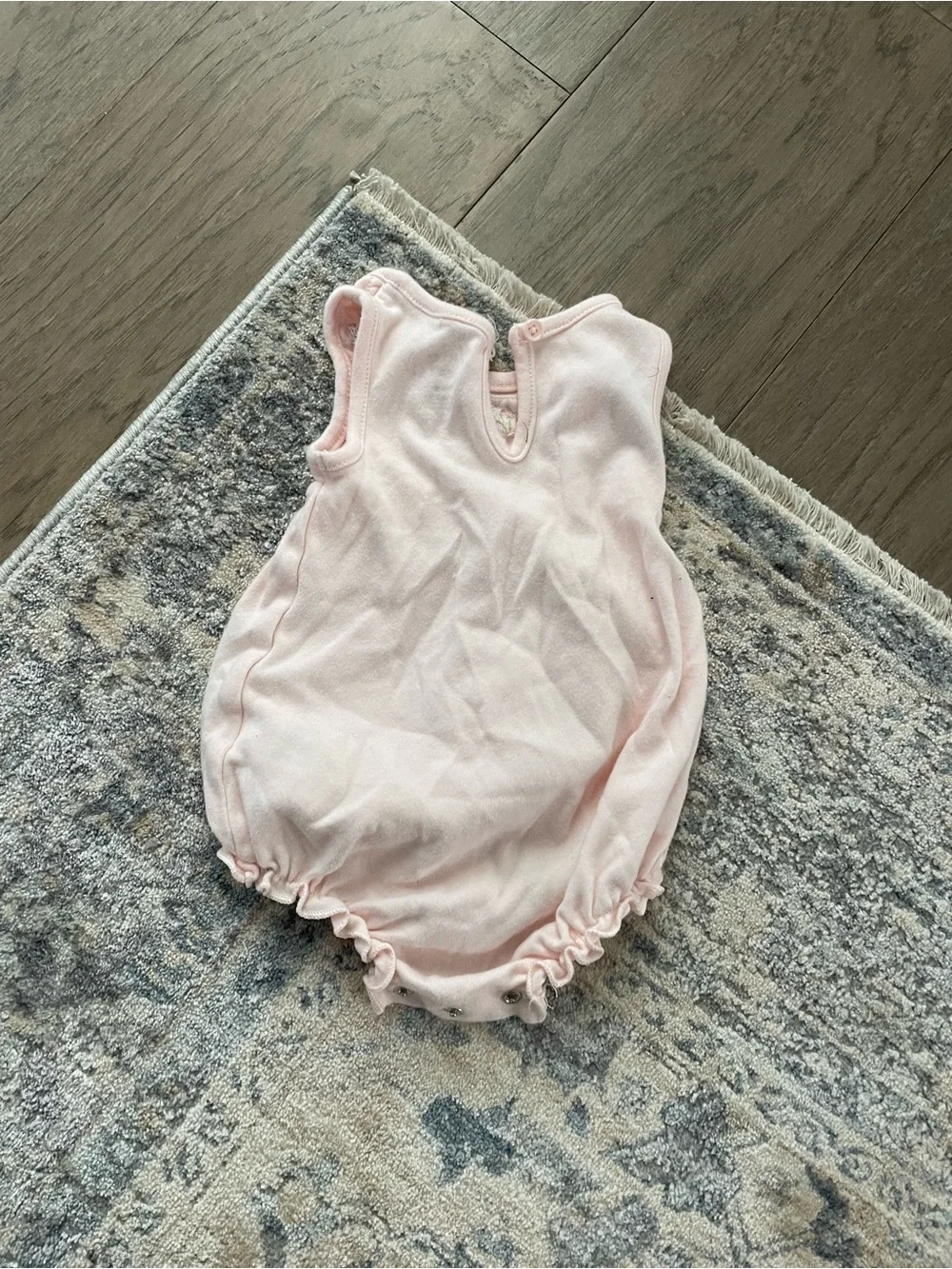 Luxe Pink Smocked Infant Romper