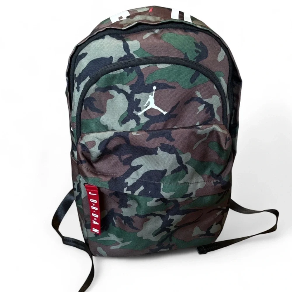 Nike Jordan Air Patrol Camo School Backpack With Laptop Sleeve