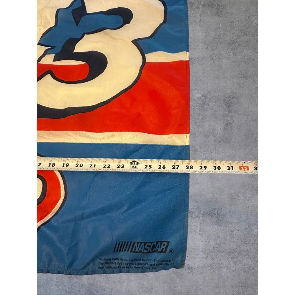 HTF Vintage 90's NASCAR Richard Petty Flag Blue STP #43 Racing 40x28 Banner