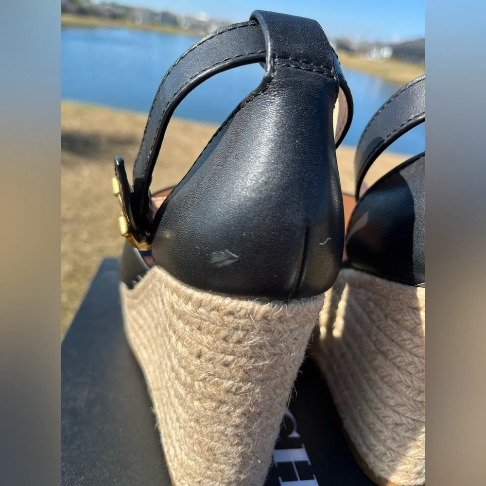 Coach wedge sandals
