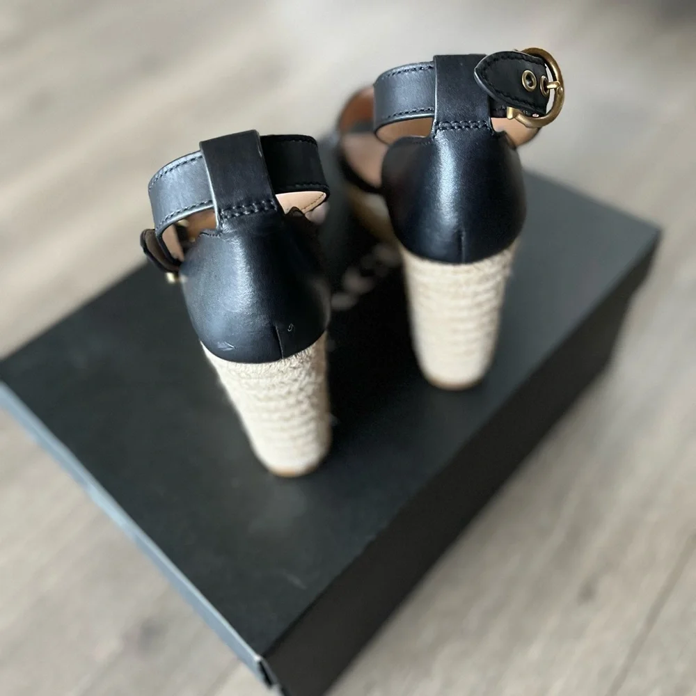 Coach wedge sandals