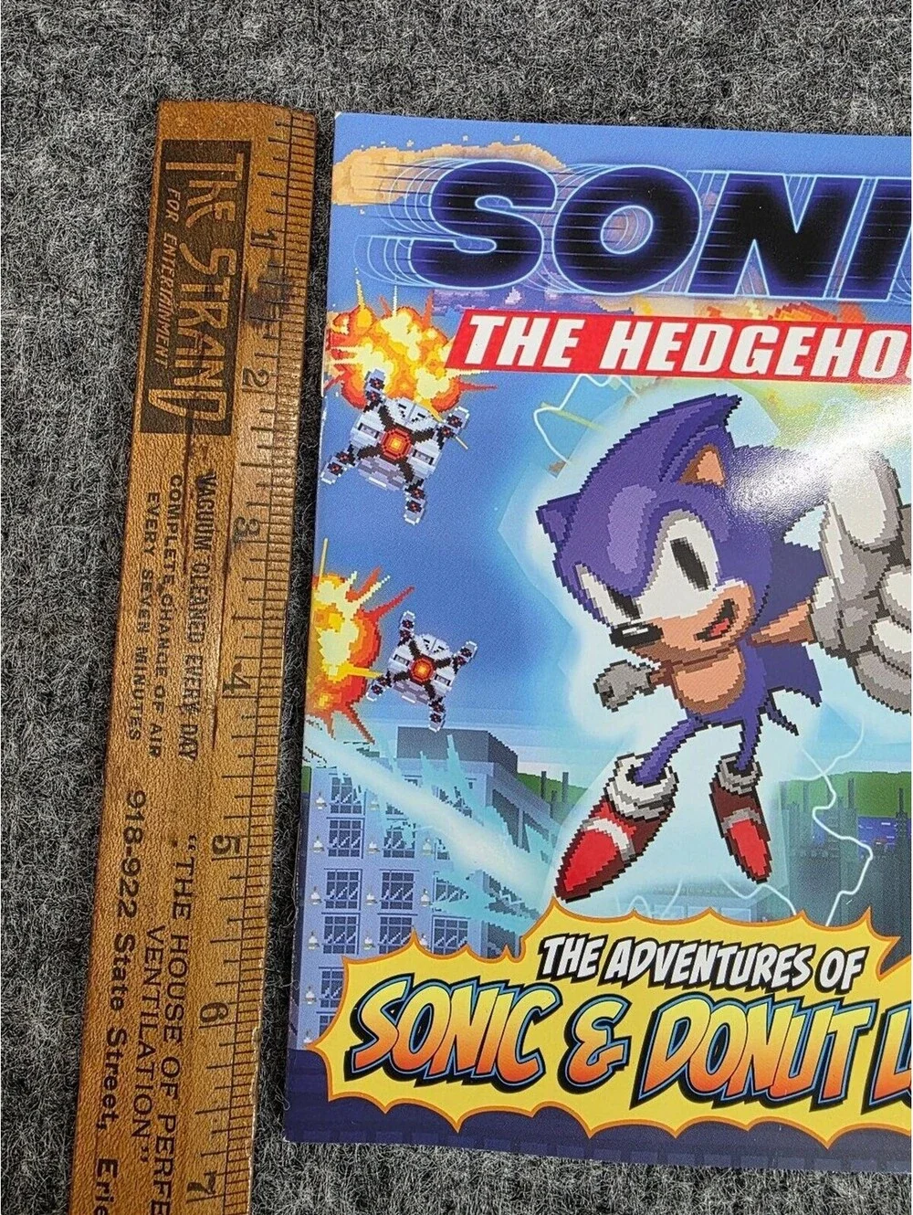 Sonic The Hedgehog Comic Book The Adventures of Sonic & Donut Lord