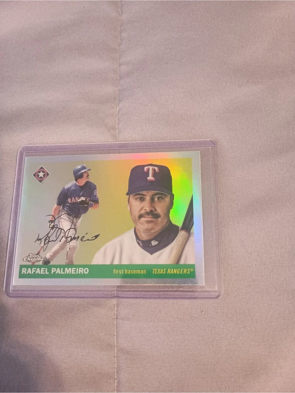 Lot of Texas rangers Topps chrome 2025 refractors