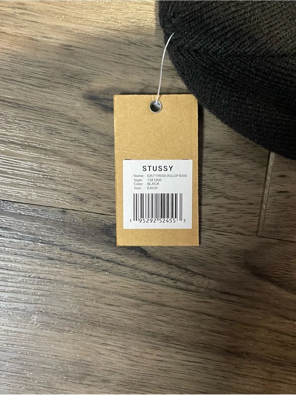 Stussy black letters