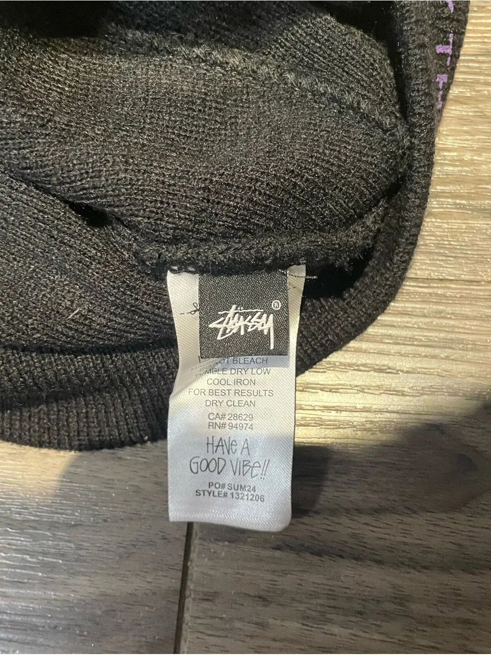 Stussy beanie bold blue