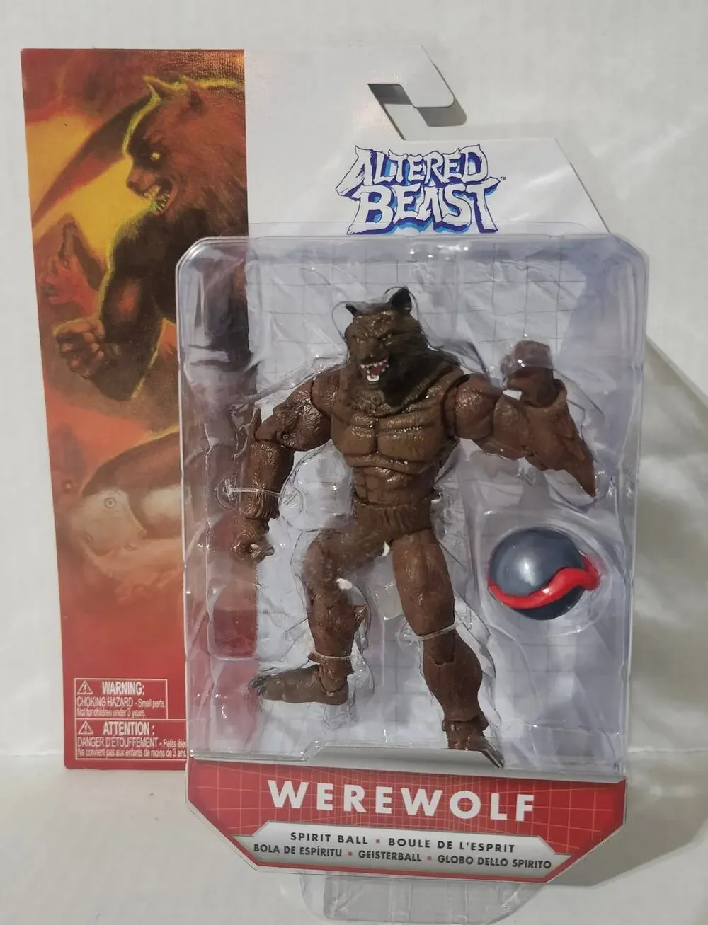Altered Beast Werewolf Action Figure Spirit Ball JAKKS Pacific Sega Retro V Game
