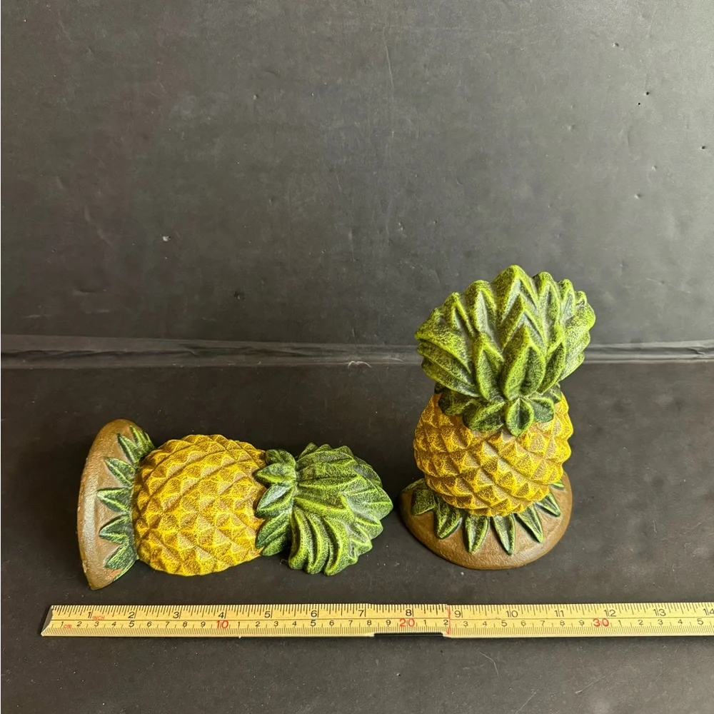 Cast Iron vintage yellow