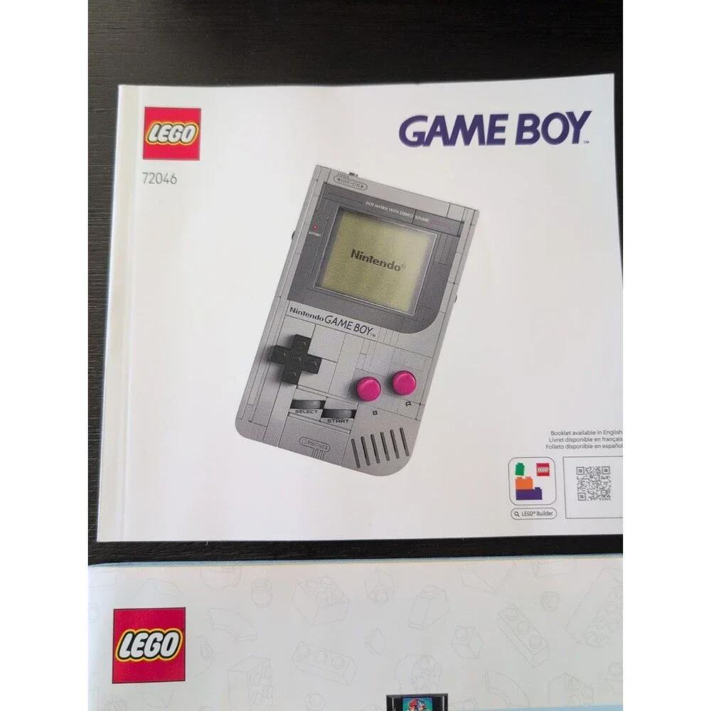 Lego 40926 and 72046 Game Boy and Sega Genesis INSTRUCTIONS ONLY