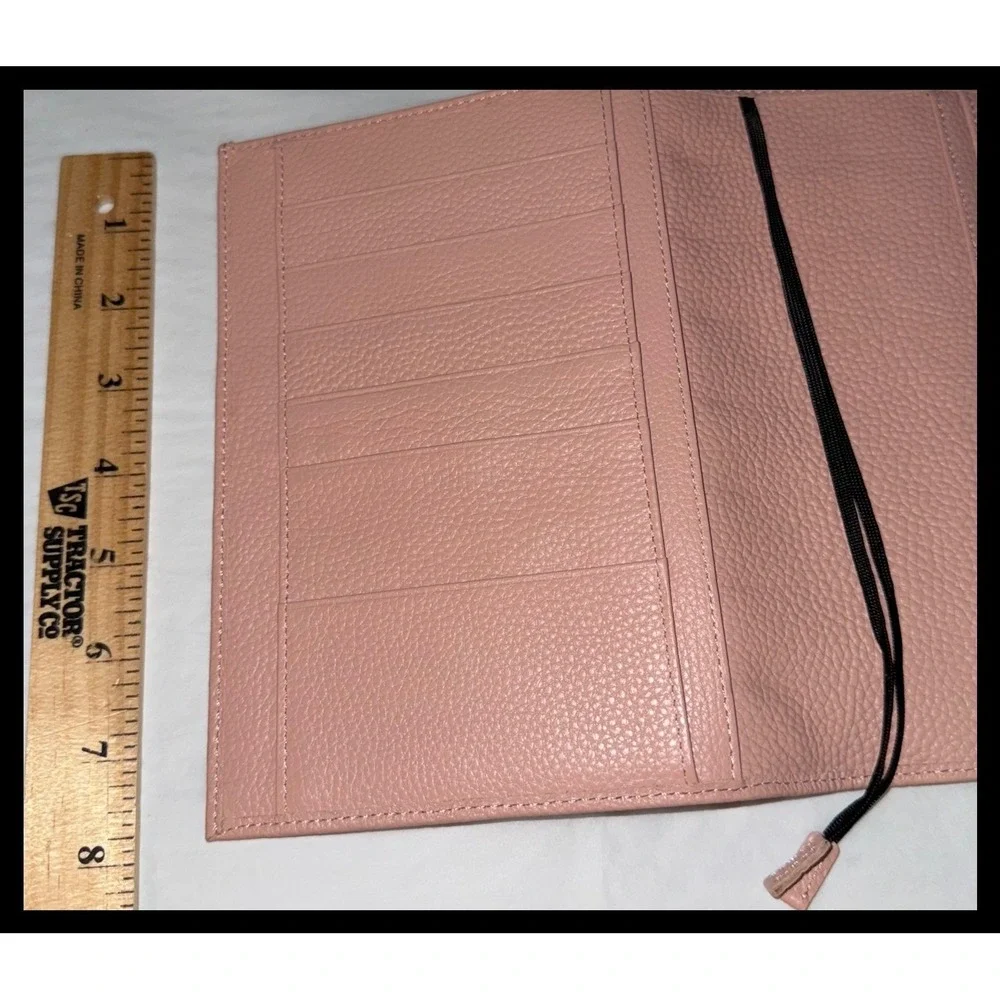 Moterm Planner Cover B6 Pink Pebbled Leather Organizer
