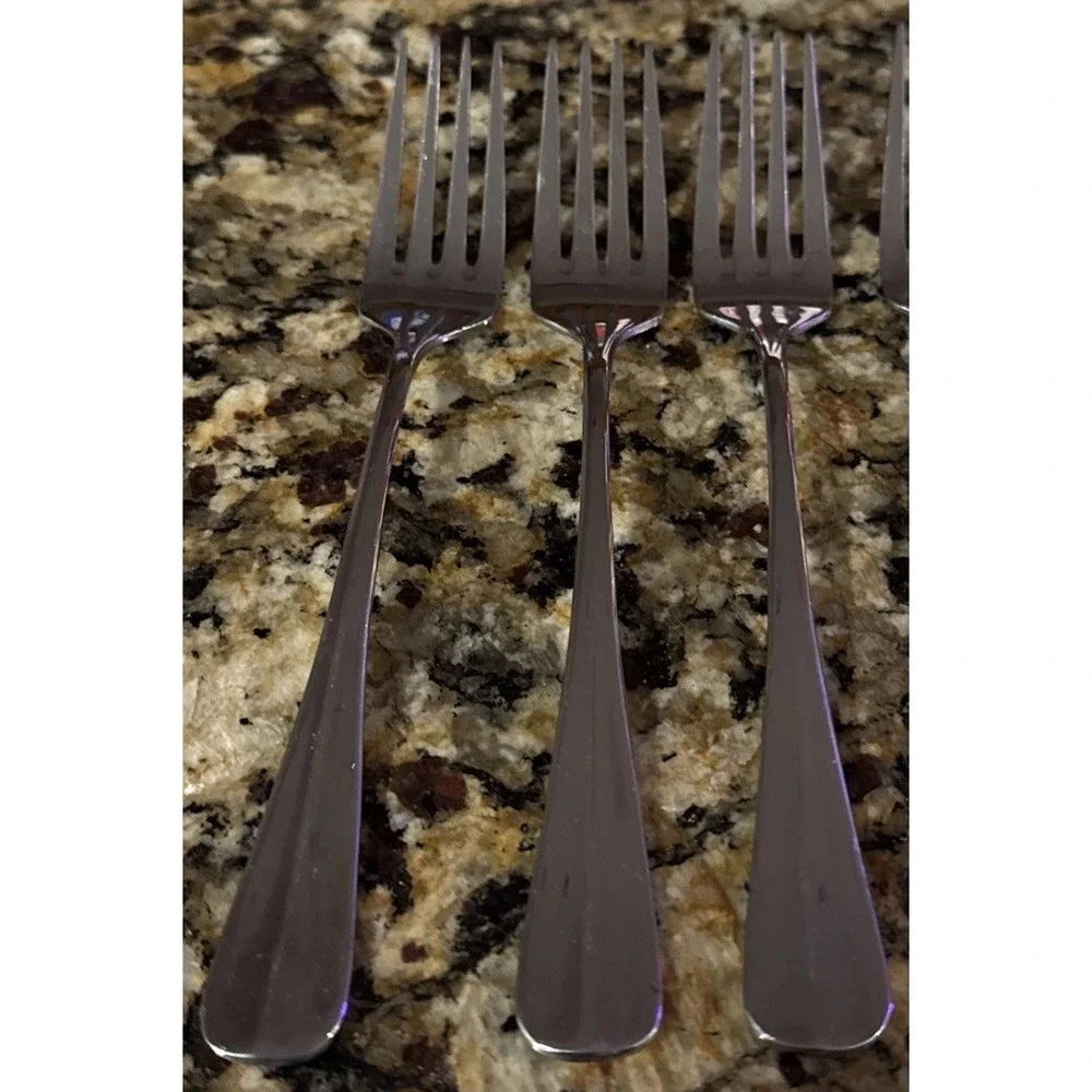 Oneida Baguette Stainless Steel 18/10 Dinner  Forks Fork Set‎ Of 3