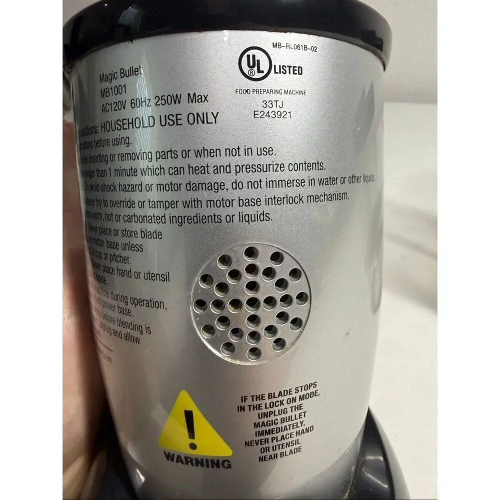 Magic Bullet Blender MB1001