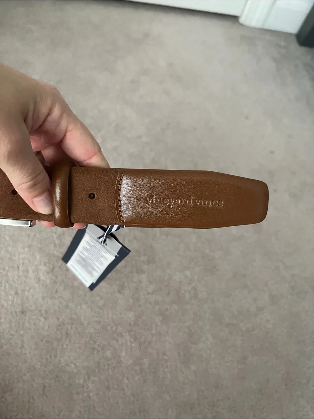 Vineyard Vines smooth silver keeper
