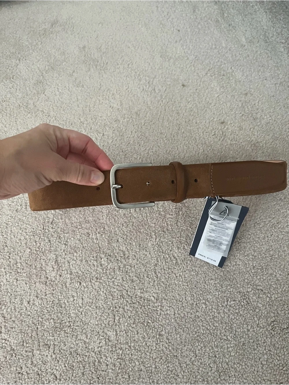 Vineyard Vines pairing casual leather