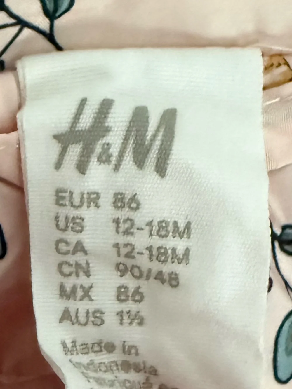 H&M soft puffer