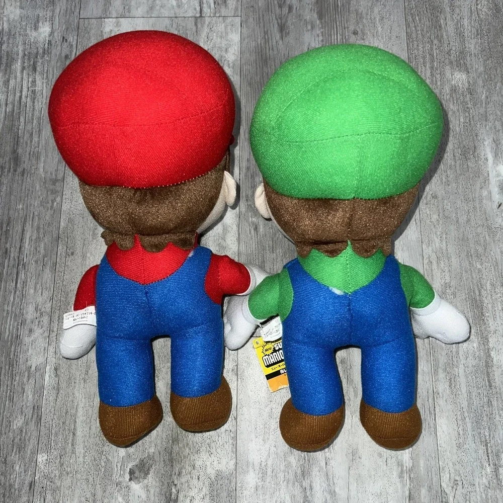 Nintendo Mario Party Mario & Luigi Plush Toys Promo Banpresto 2008 Japan