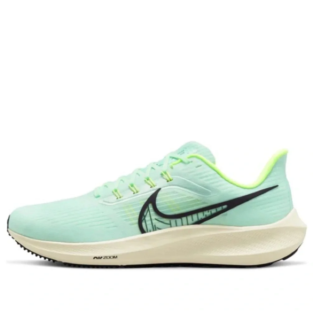 Nike women’s Air Zoom Pegasus 39 green purple walking running sneakers 10